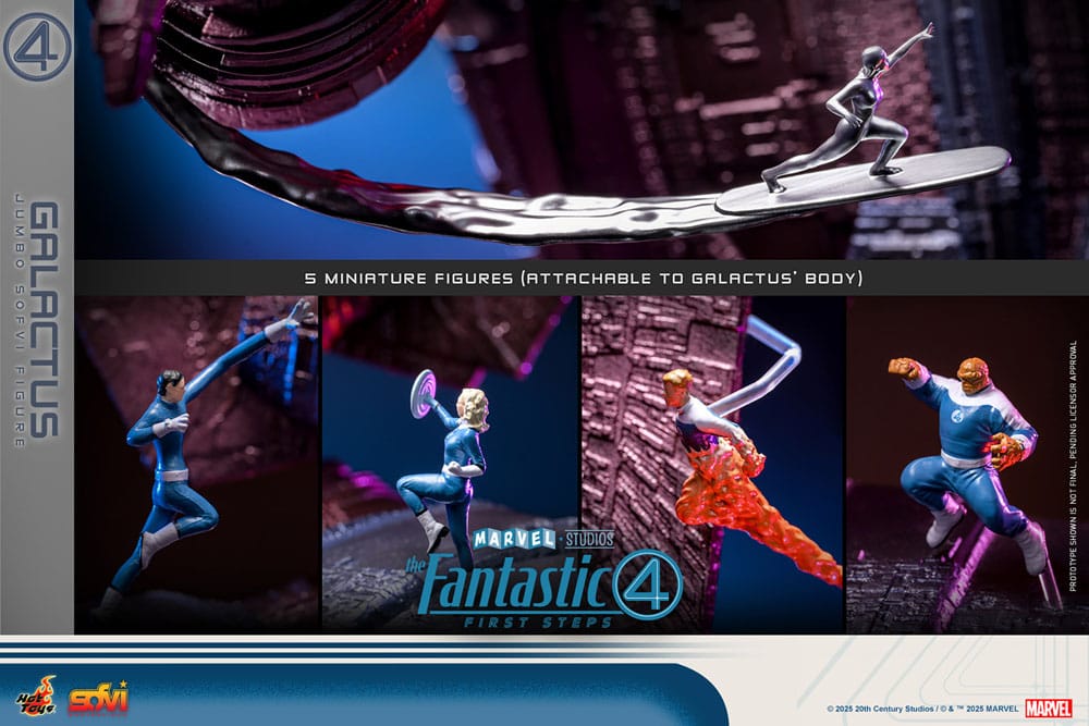 The Fantastic Four: First Steps Jumbo Sofvi Masterpiece Vinyl Figure Galactus 70 cm